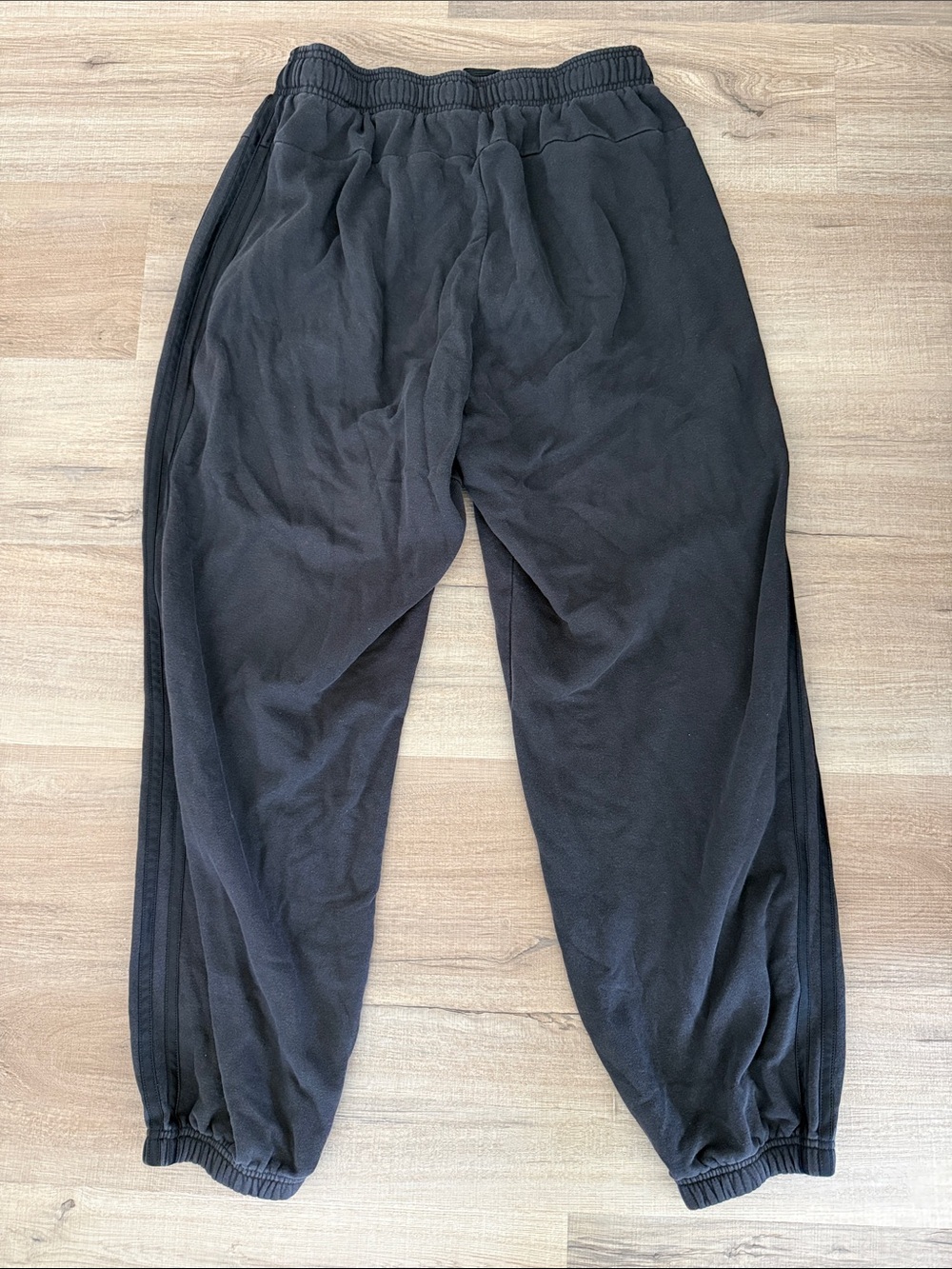adidas Black Jogger Pants with Side Stripe Detailing - Picture 4 of 4